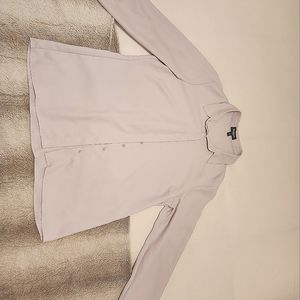 Express Lilac Button-Down Shirt